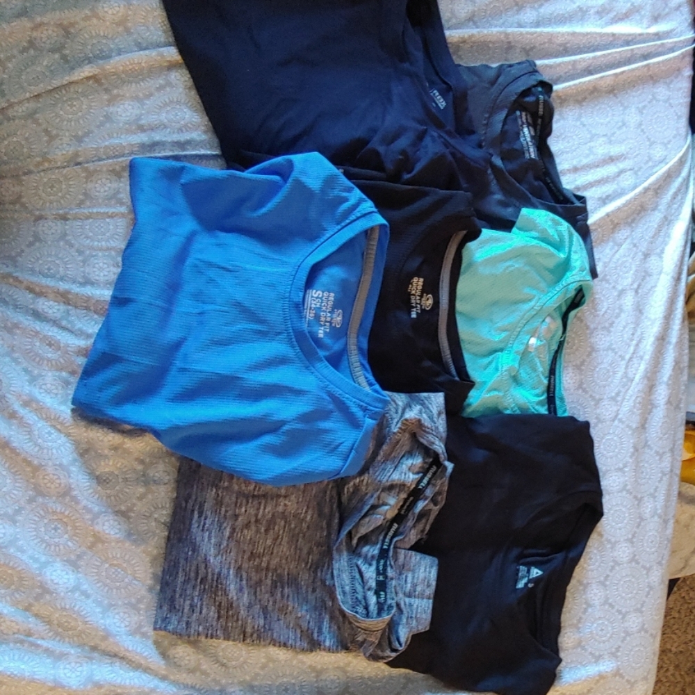7 quick dry shirts